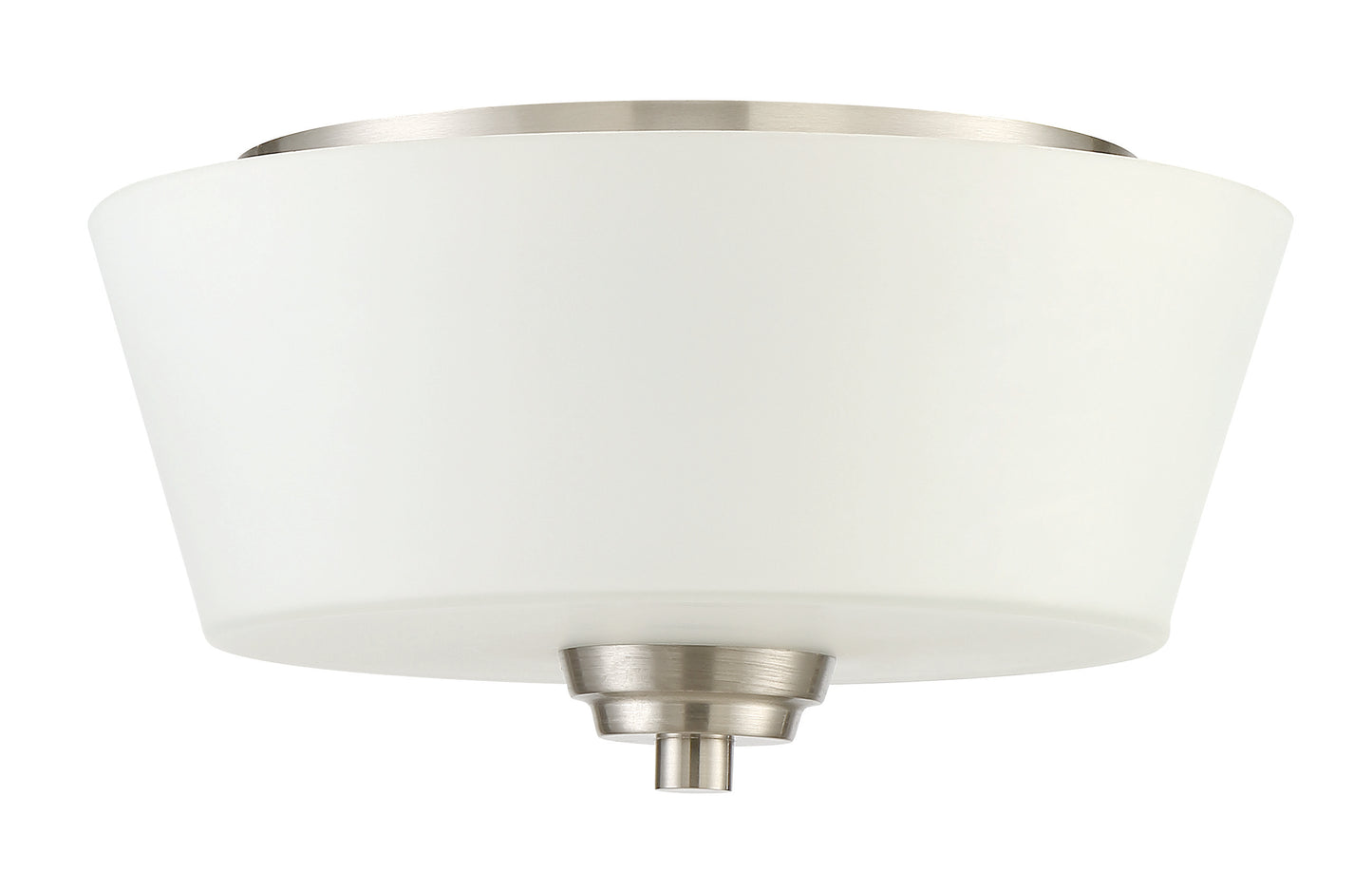 41982-BNK - Grace 2 Light 13" Wide Flush Mount - Brushed Nickel