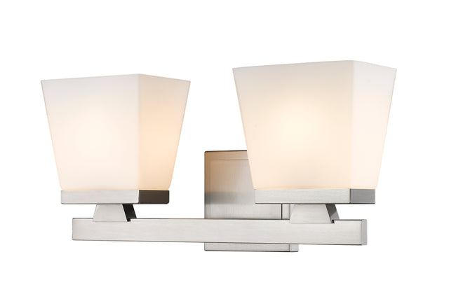 1937-2V-BN - Astor 2 Light 16" Vanity - Brushed Nickel