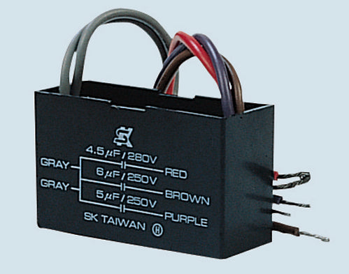 4565UF - Triple Capacitor 4.5/6+5 Uf
