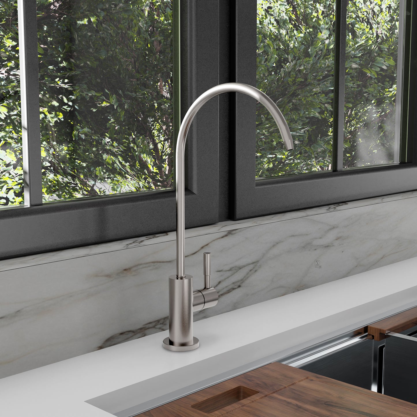 RBCN1-FBV-BN - Rubicon Single Handle Drink Faucet in Brushed Nickel