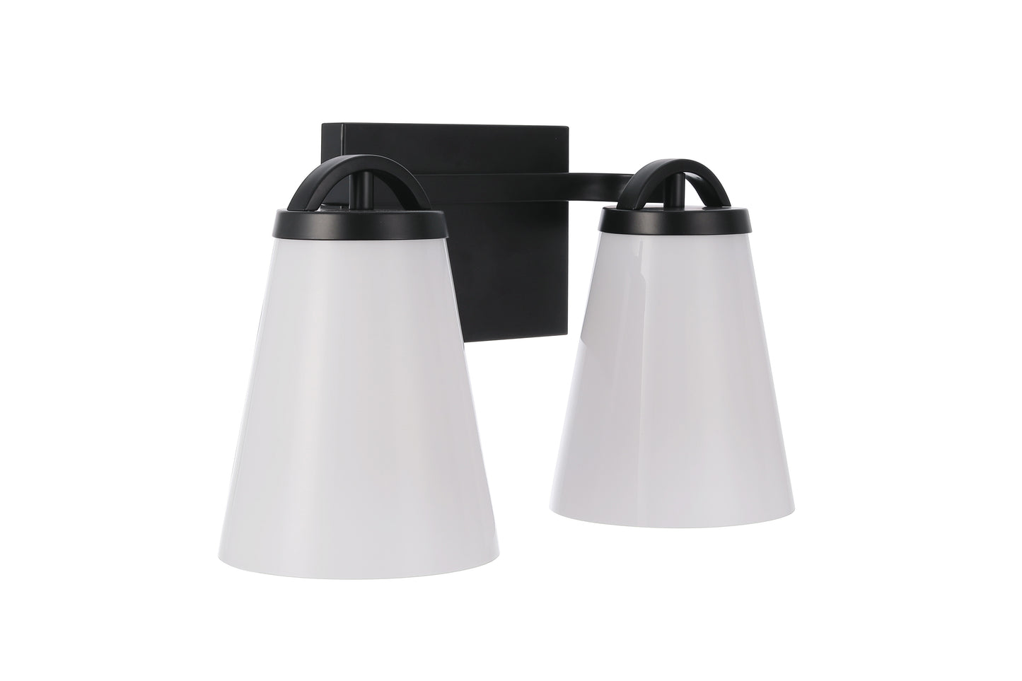 20714FB2 - Zane 2 Light 14" Wide Vanity Light - Flat Black