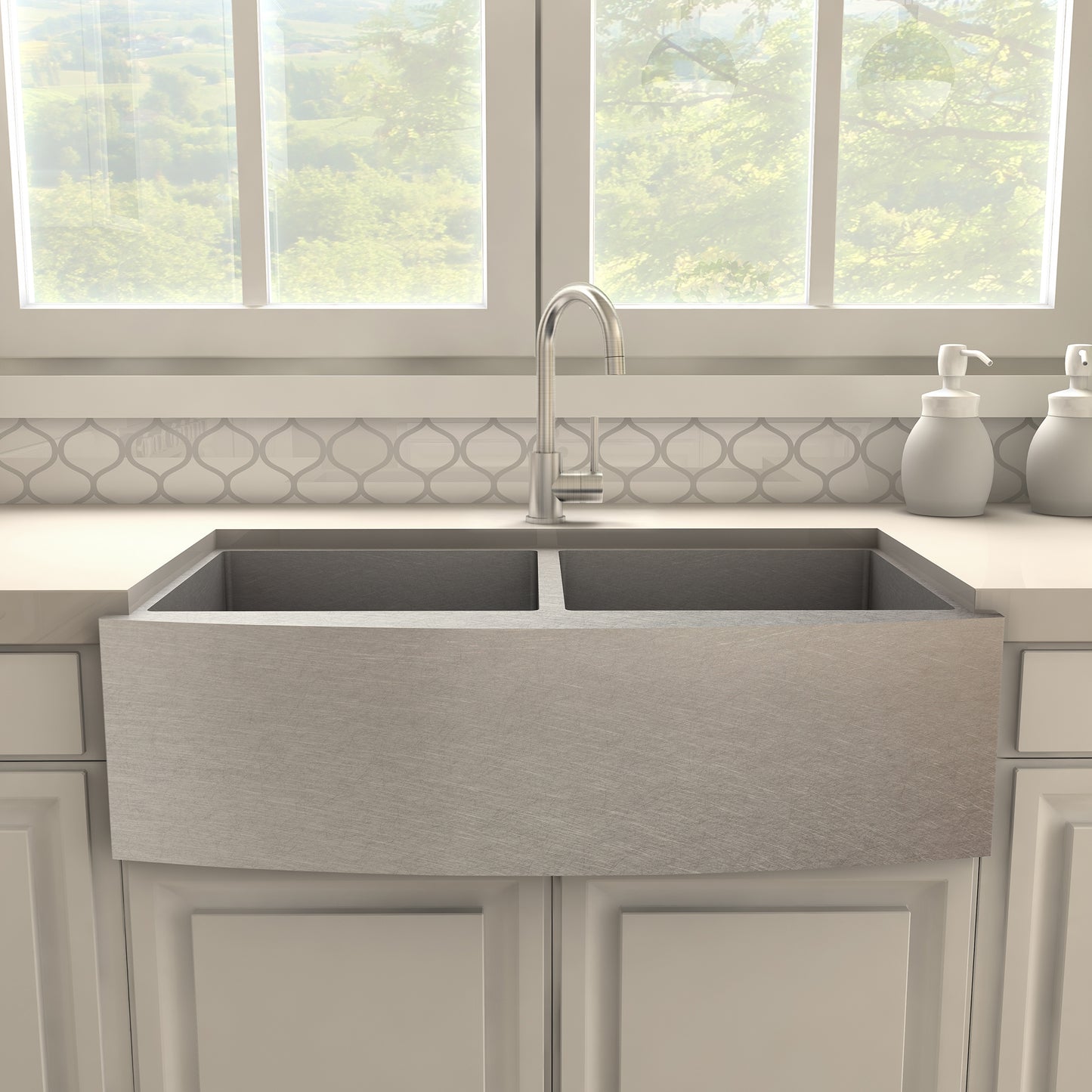 REN-KF-BN - Renoir Kitchen Faucet in Brushed Nickel