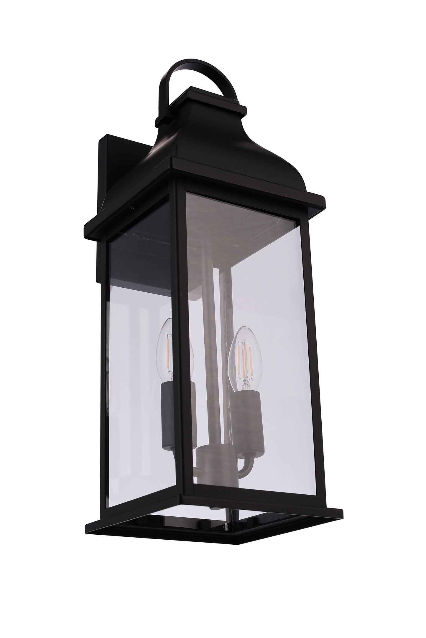 ZA7214-MN - Bent Tree 2 Light 19" High Outdoor Wall Lantern - Midnight