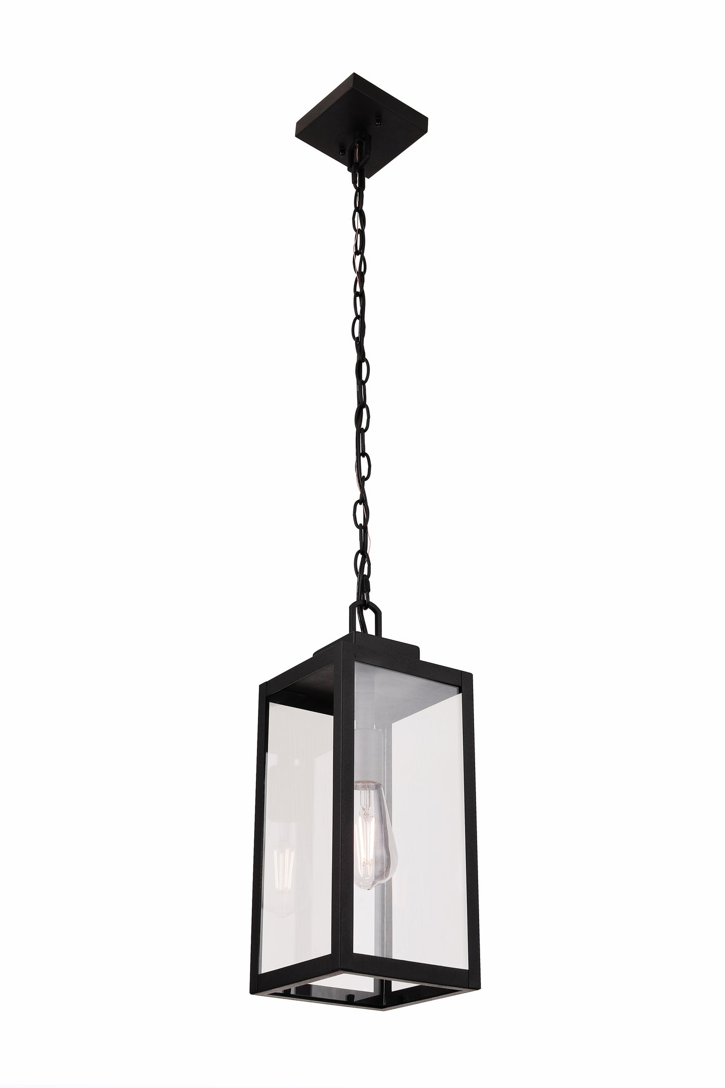 ZA6811-TB - Marin 1 Light 6.5" Wide Outdoor Pendant - Textured Black