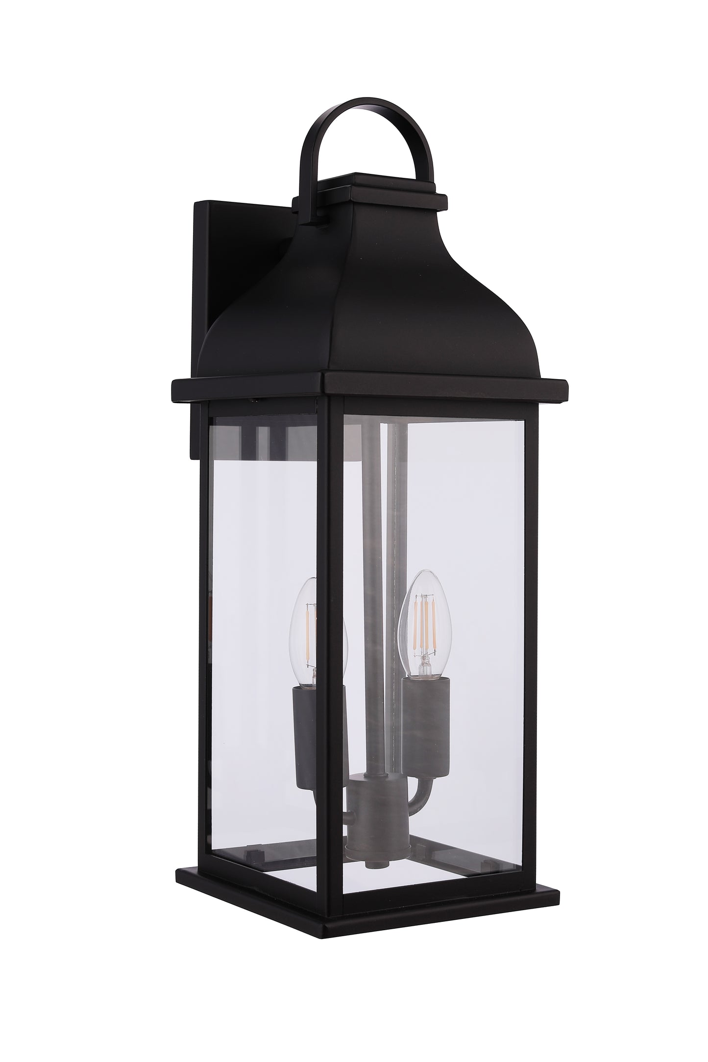 ZA7214-MN - Bent Tree 2 Light 19" High Outdoor Wall Lantern - Midnight