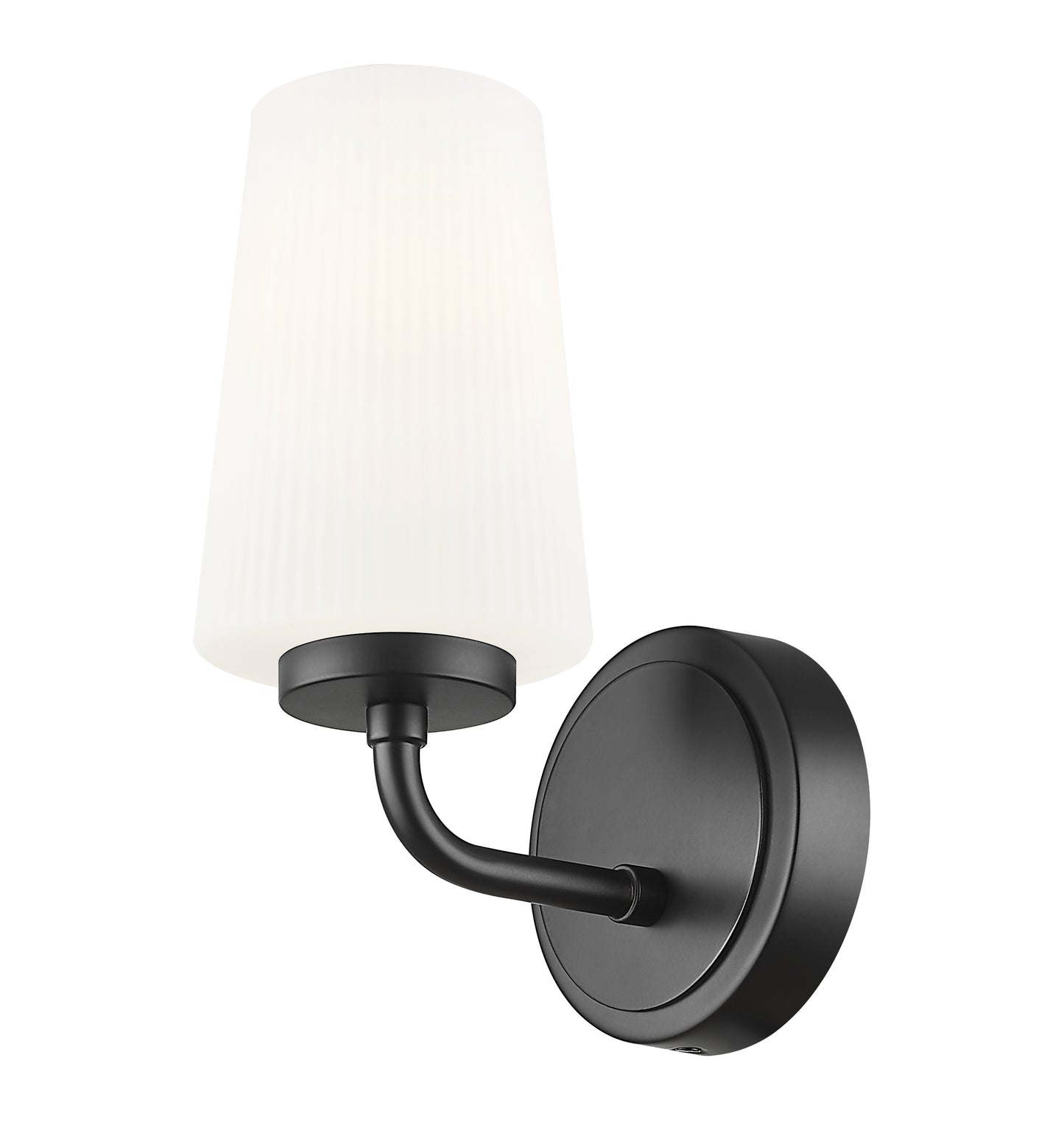 7005-1S-MB - Montford 1 Light Wall 10" Sconce - Matte Black