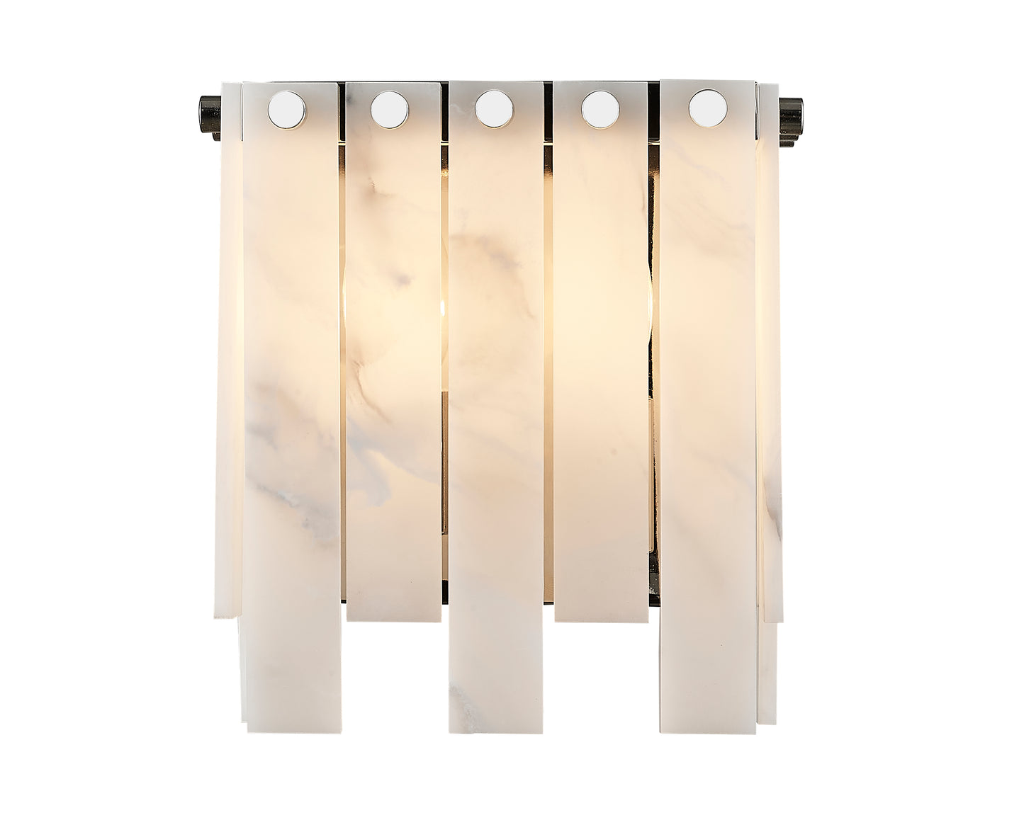 345-2S-PN - Viviana 2 Light Wall 8" Sconce - Polished Nickel