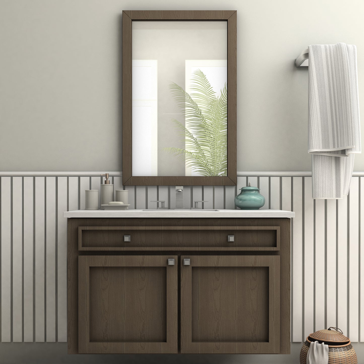 CBY-BF-BN - Crystal Bay Bath Faucet in Brushed Nickel