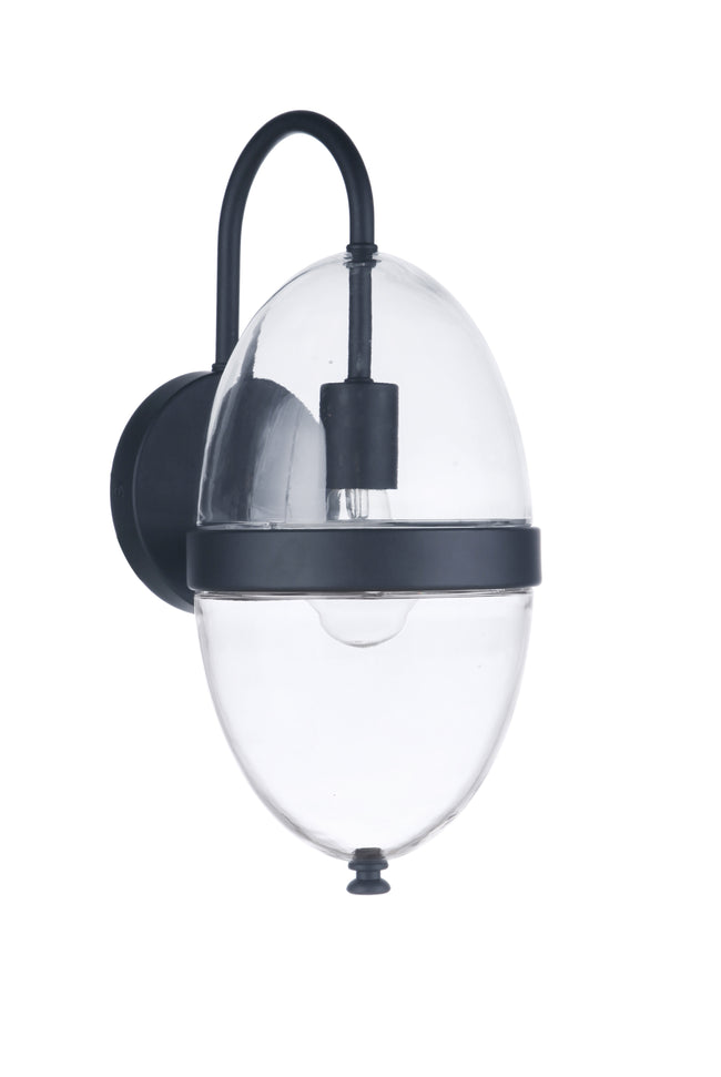 ZA3514-MN - Sivo 1 Light 15" High Outdoor Wall Lantern - Midnight