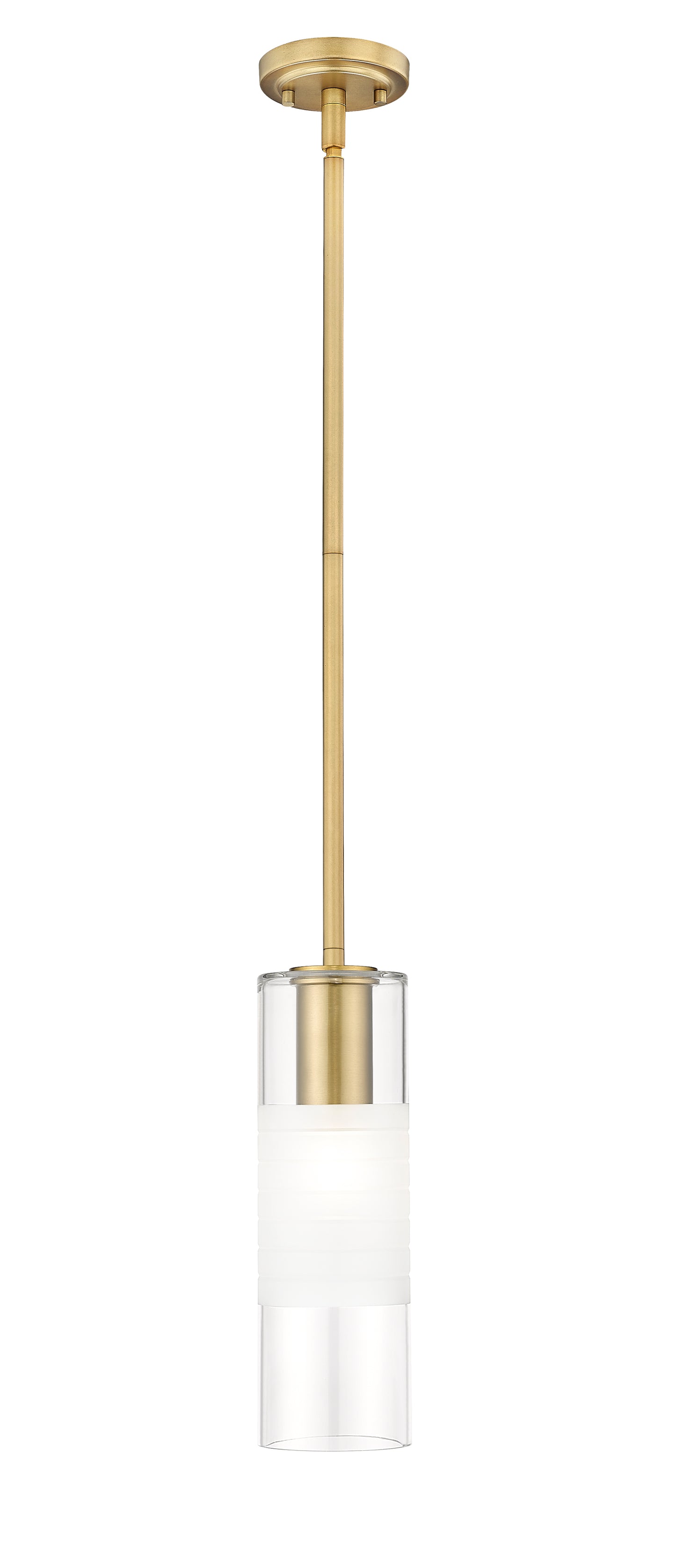 824P-ROD-MGLD - Alton 1 Light 5" Pendant - Modern Gold