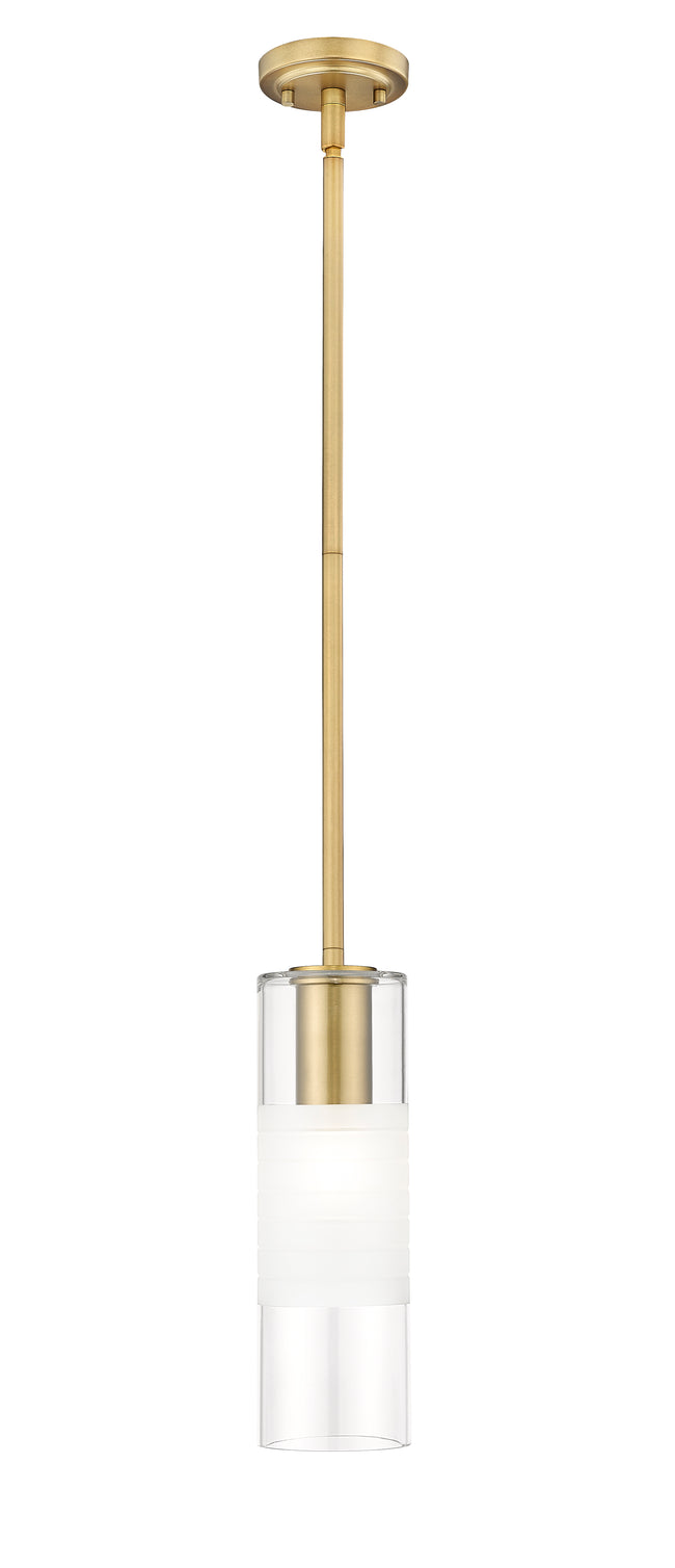 824P-ROD-MGLD - Alton 1 Light 5" Pendant - Modern Gold