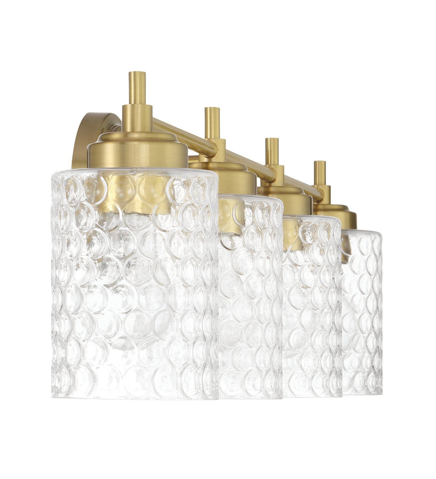 60504-SB - Claire 4 Light 30" Wide Vanity Light - Satin Brass
