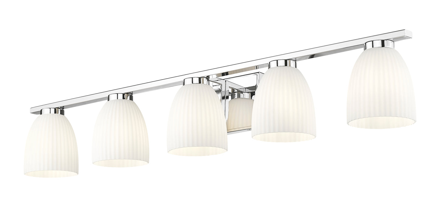 7518-5V-CH - Naya 5 Light 40" Vanity - Chrome
