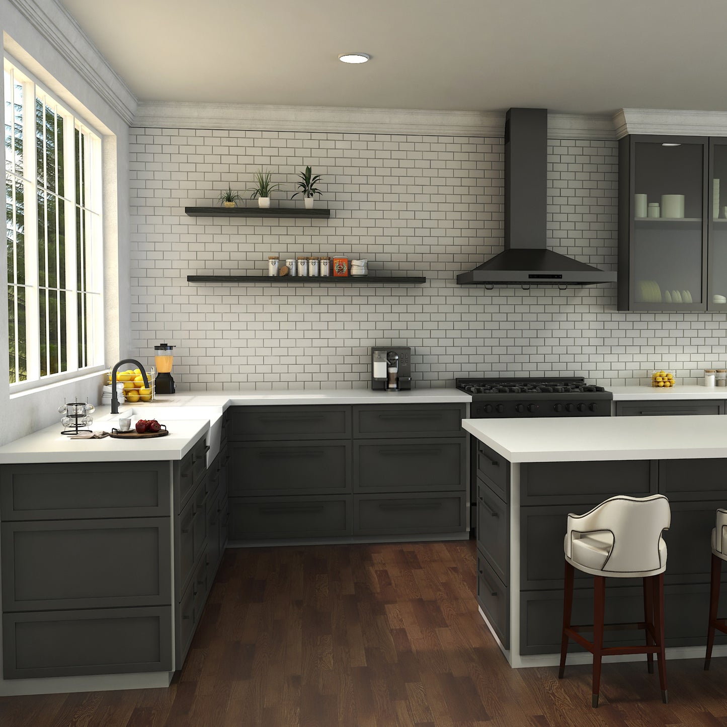 ATH-KF-MB - Arthur Kitchen Faucet in Matte Black