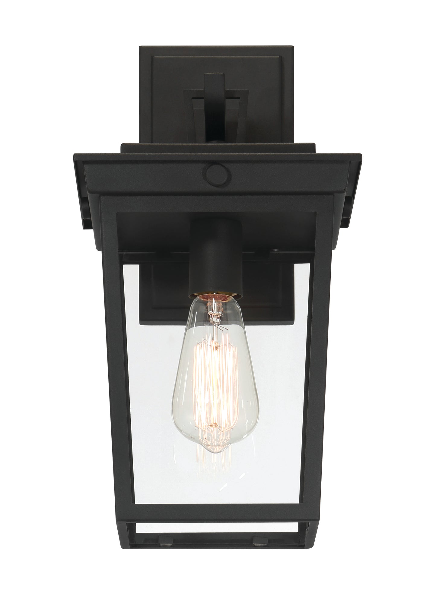 ZA7804-TB - Duncan 1 Light 16" High Outdoor Wall Lantern - Textured Black