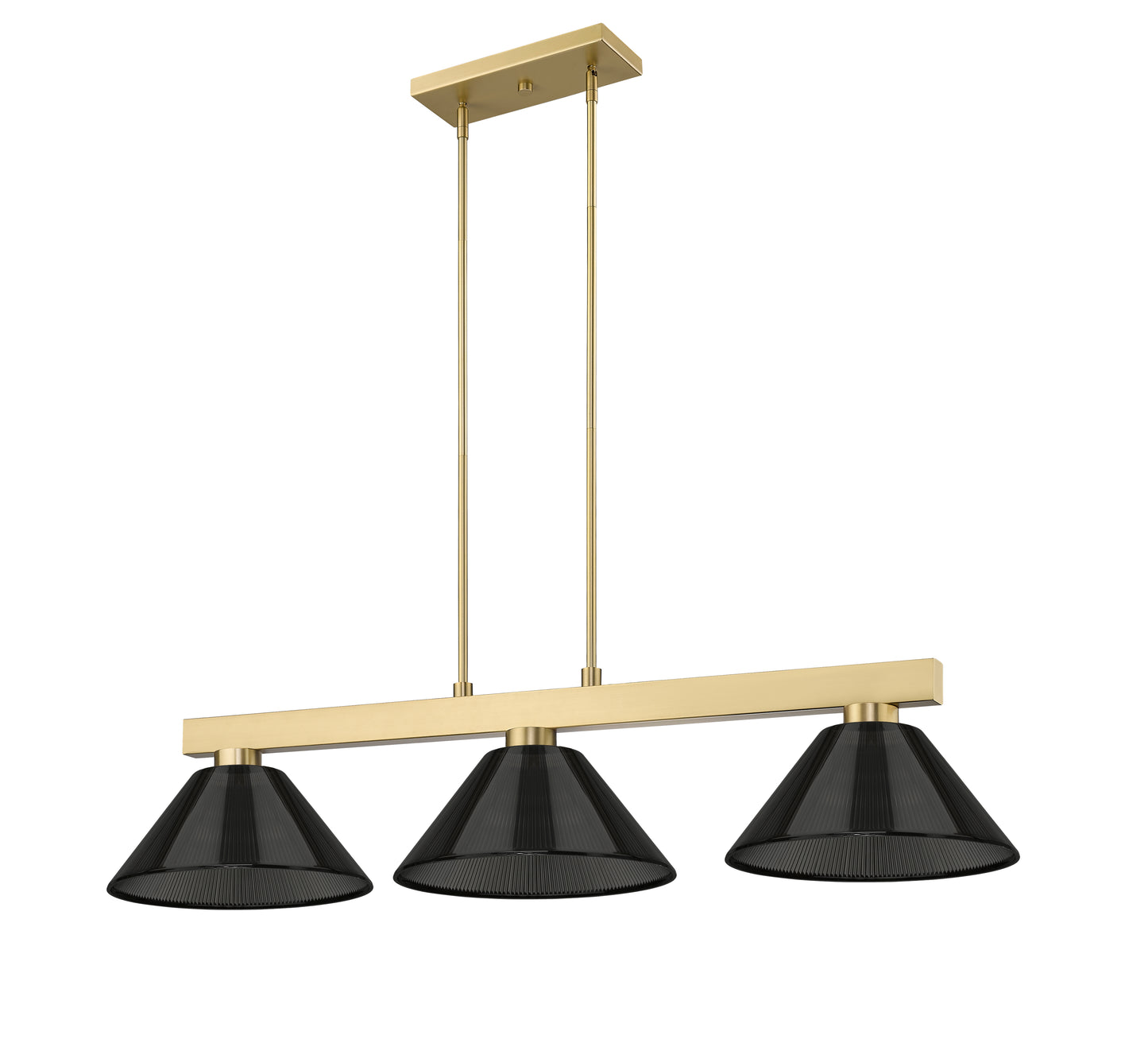 152MGLD-ARS - Cobalt 3 Light 50" Billiard - Modern Gold