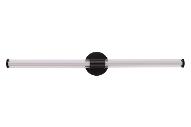 20234FB-LED - Contrast 34" Wide LED Vanity Light - Flat Black