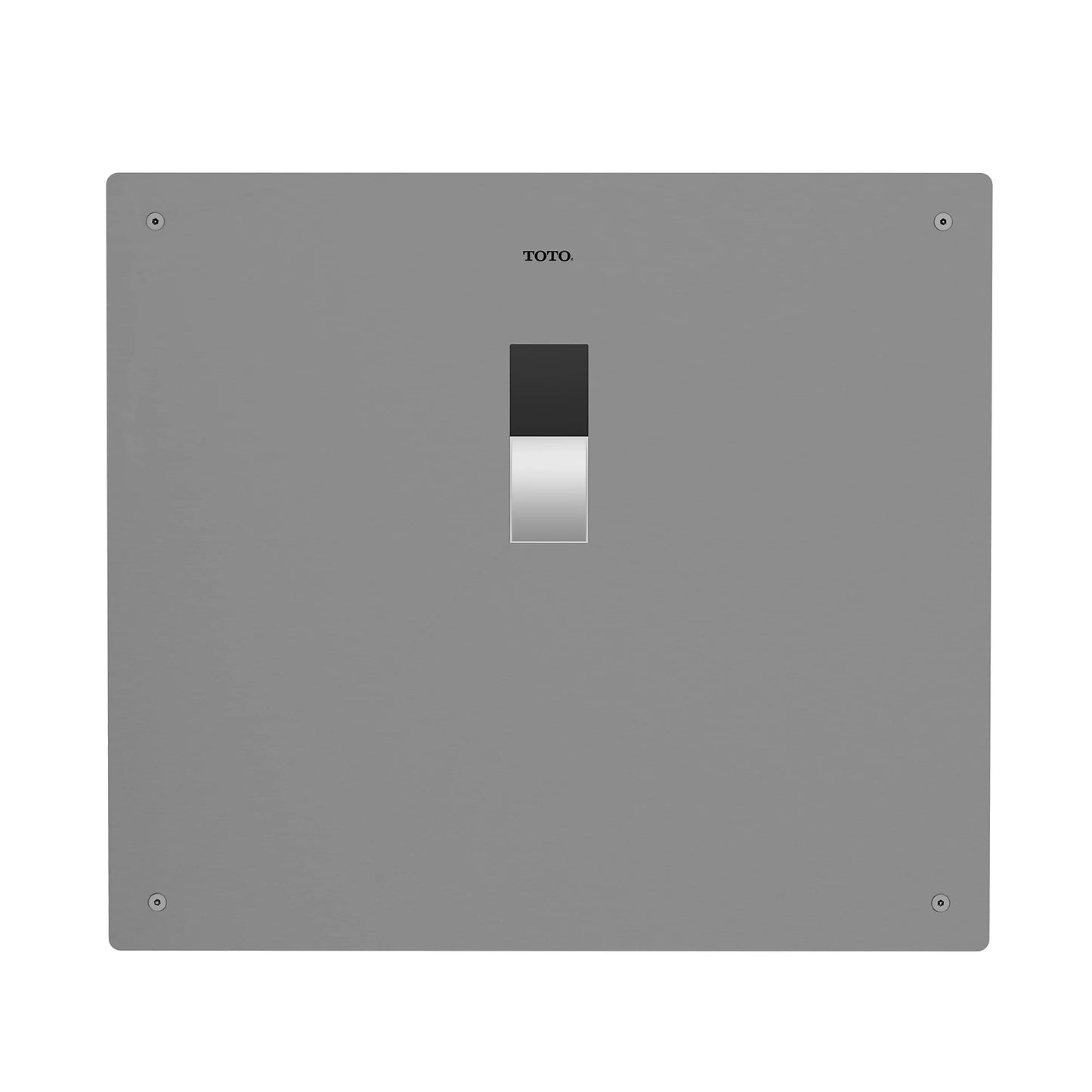 TET2LBi32#SS - ECOPOWER Touchless 1.28 GPF Concealed Toilet Flush Valve - Top Spud with 14 x 12 Cover Plate, IoT-Ready - Stainless Steel