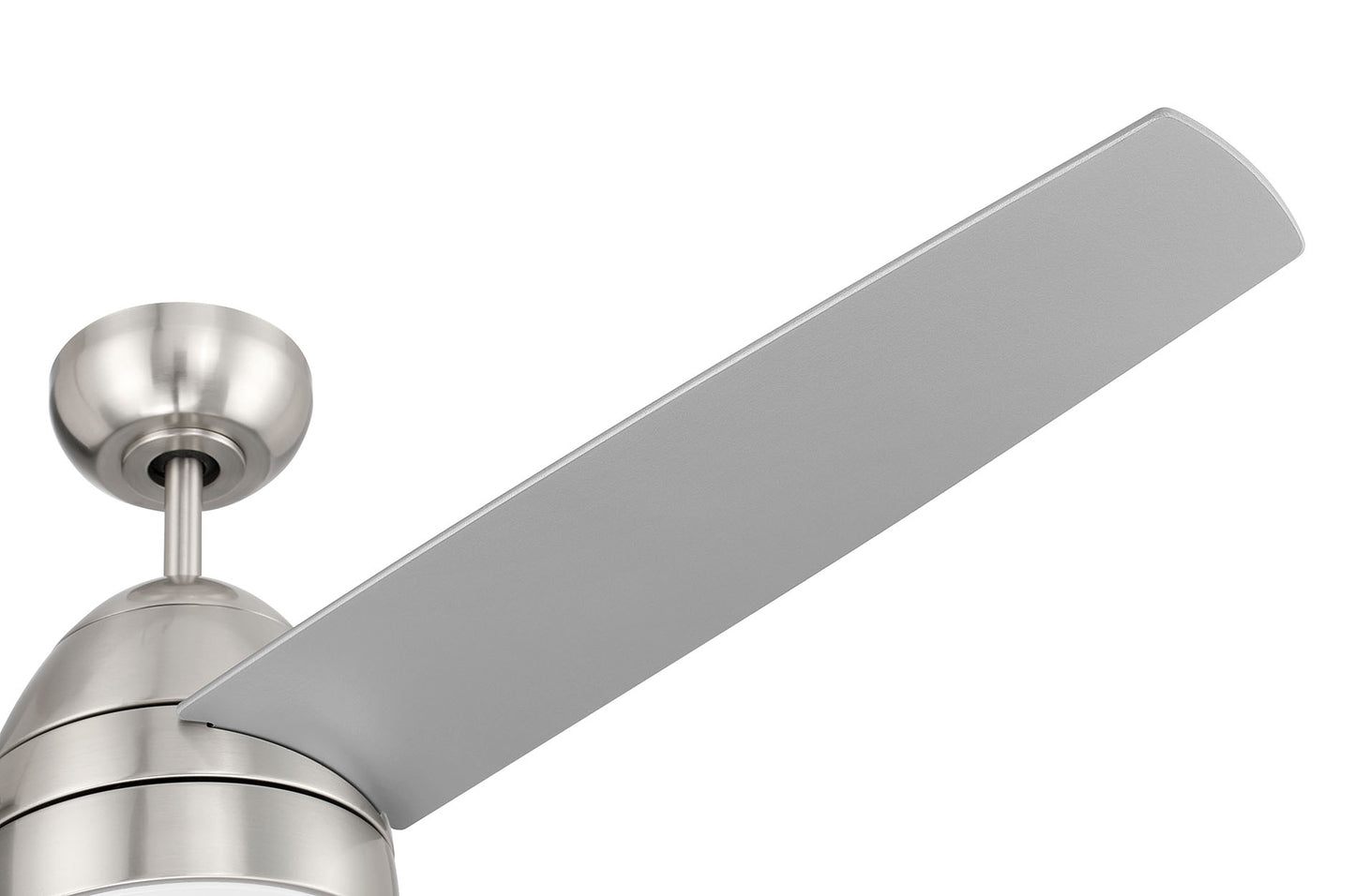 CZY52BNK3 - Cozy 52" 3-Blade Ceiling Fan 52" 3 Blade Ceiling Fan with Light Kit - Brushed Nickel