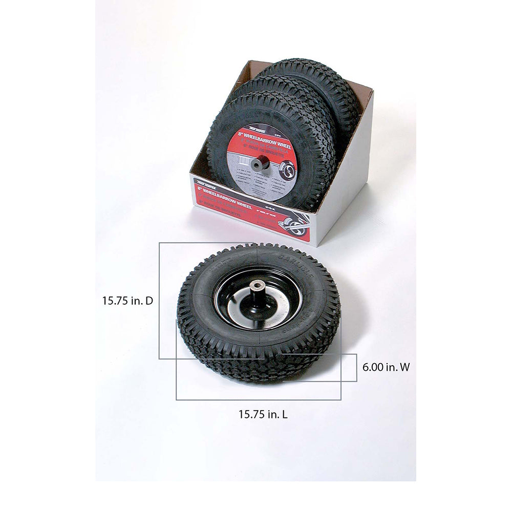 T22KBCC - 8" Tubed Knobby Wheel Assembly