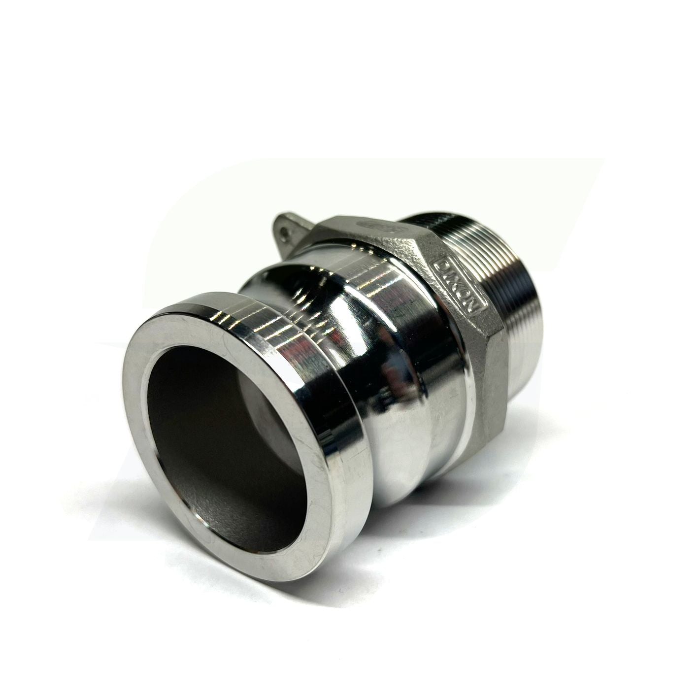 G200-F-SS - 2" Stainless Steel Cam & Groove Global Type F Adapter x Male NPT
