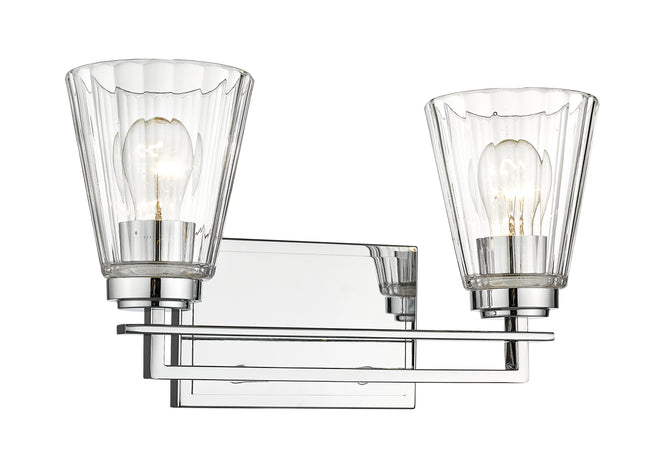 823-2V-CH - Lyna 2 Light 16" Vanity - Chrome