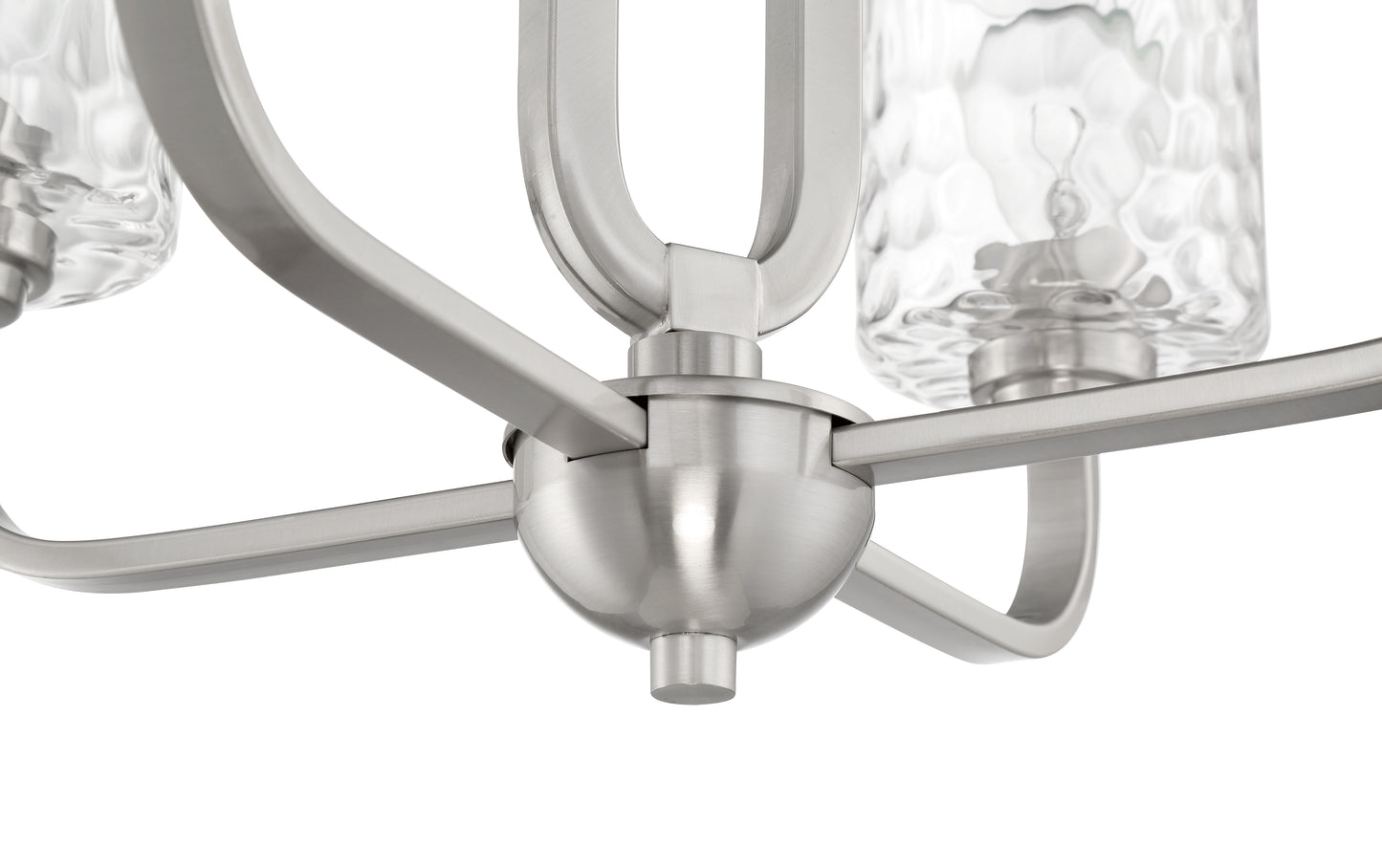 54224-BNK - Collins 4 Light 24" Wide Chandelier - Brushed Nickel