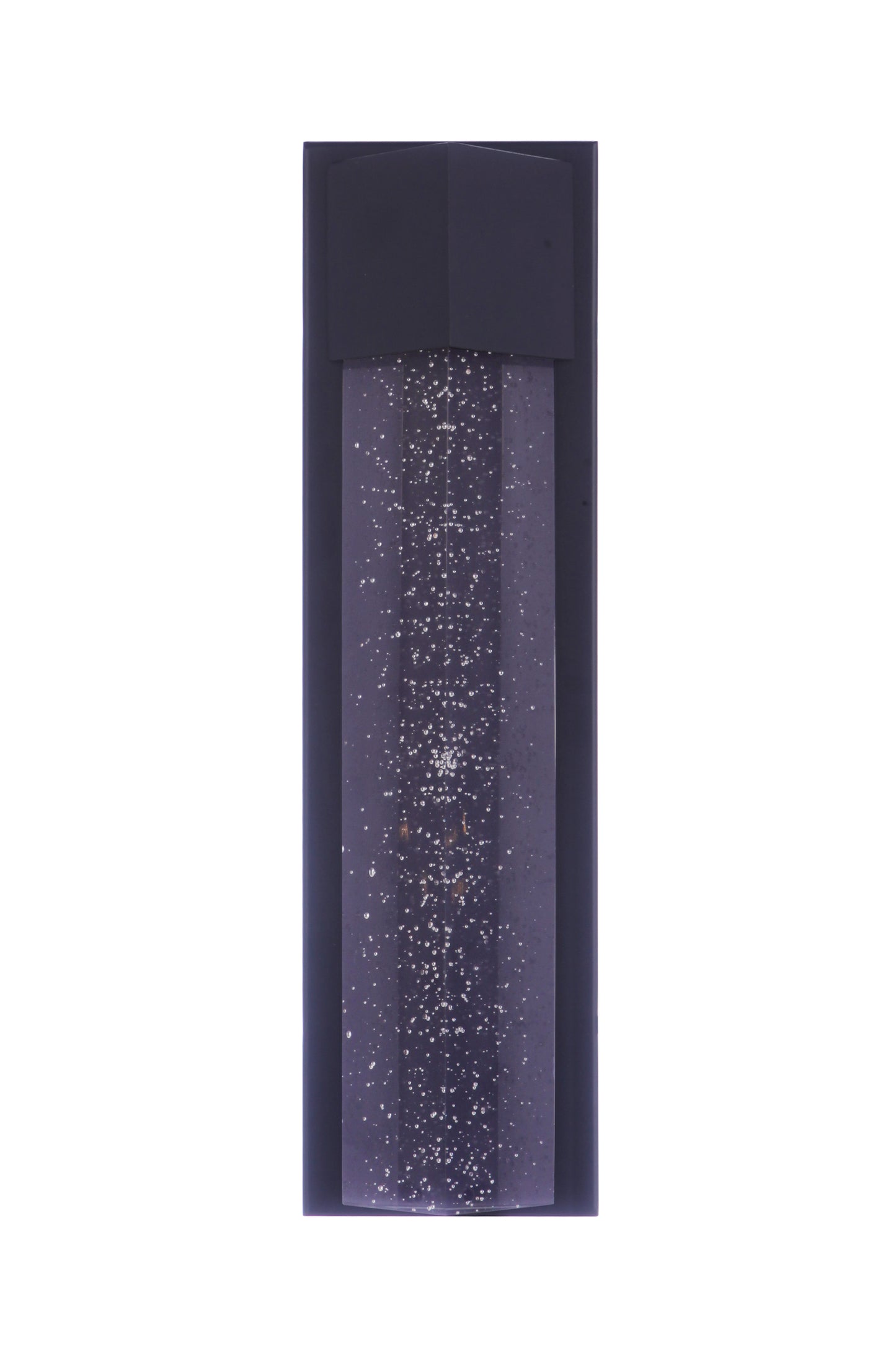 ZA6212-MN-LED - Tony 17" High Outdoor Pocket Sconce - Midnight