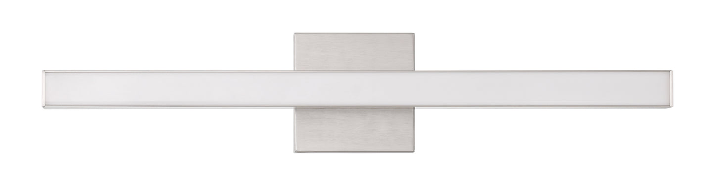 10124BNK-LED - Trim 1 Light 24" Wide LED Vanity Light - Brushed Nickel