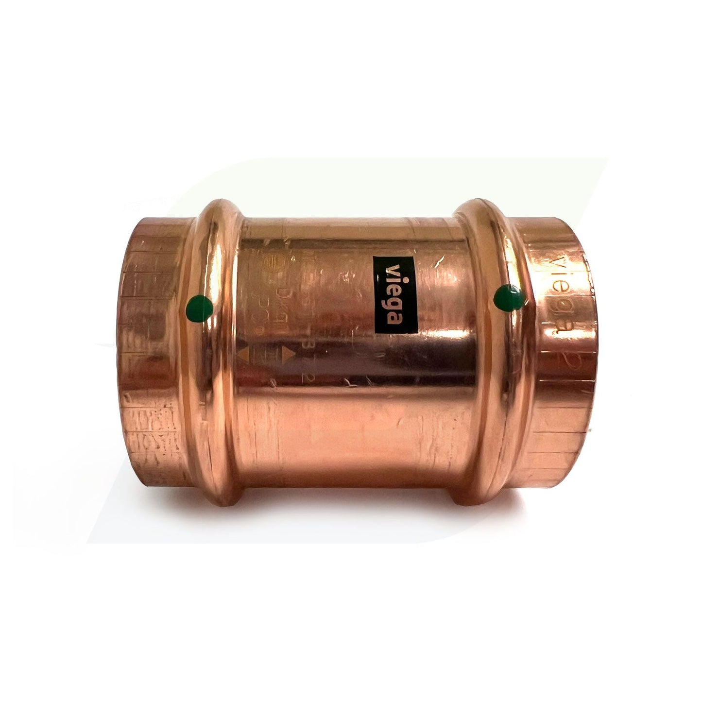 78197 - 2" Copper ProPress Coupling without Stop