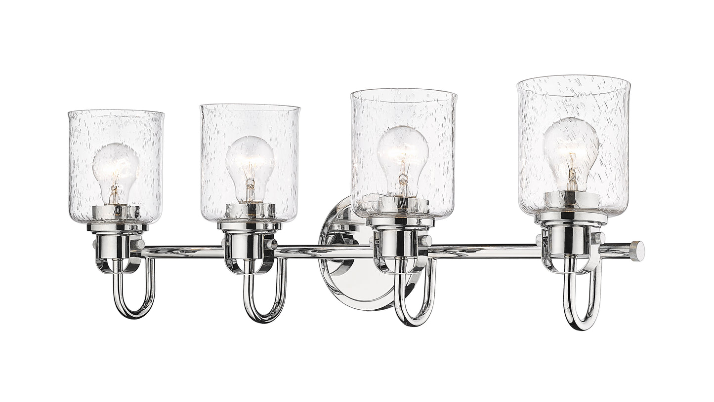 340-4V-CH - Kinsley 4 Light 28" Vanity - Chrome