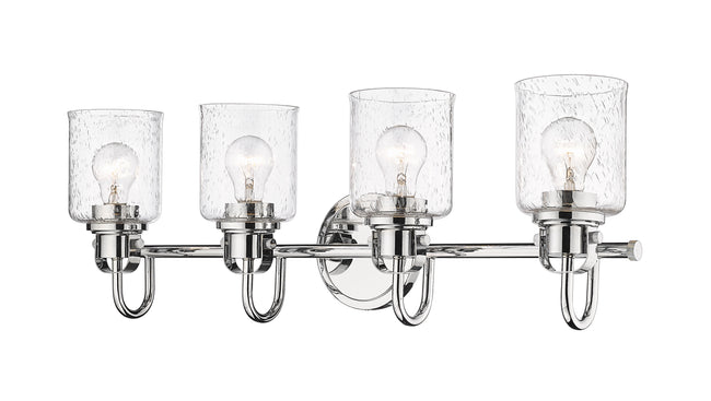 340-4V-CH - Kinsley 4 Light 28" Vanity - Chrome