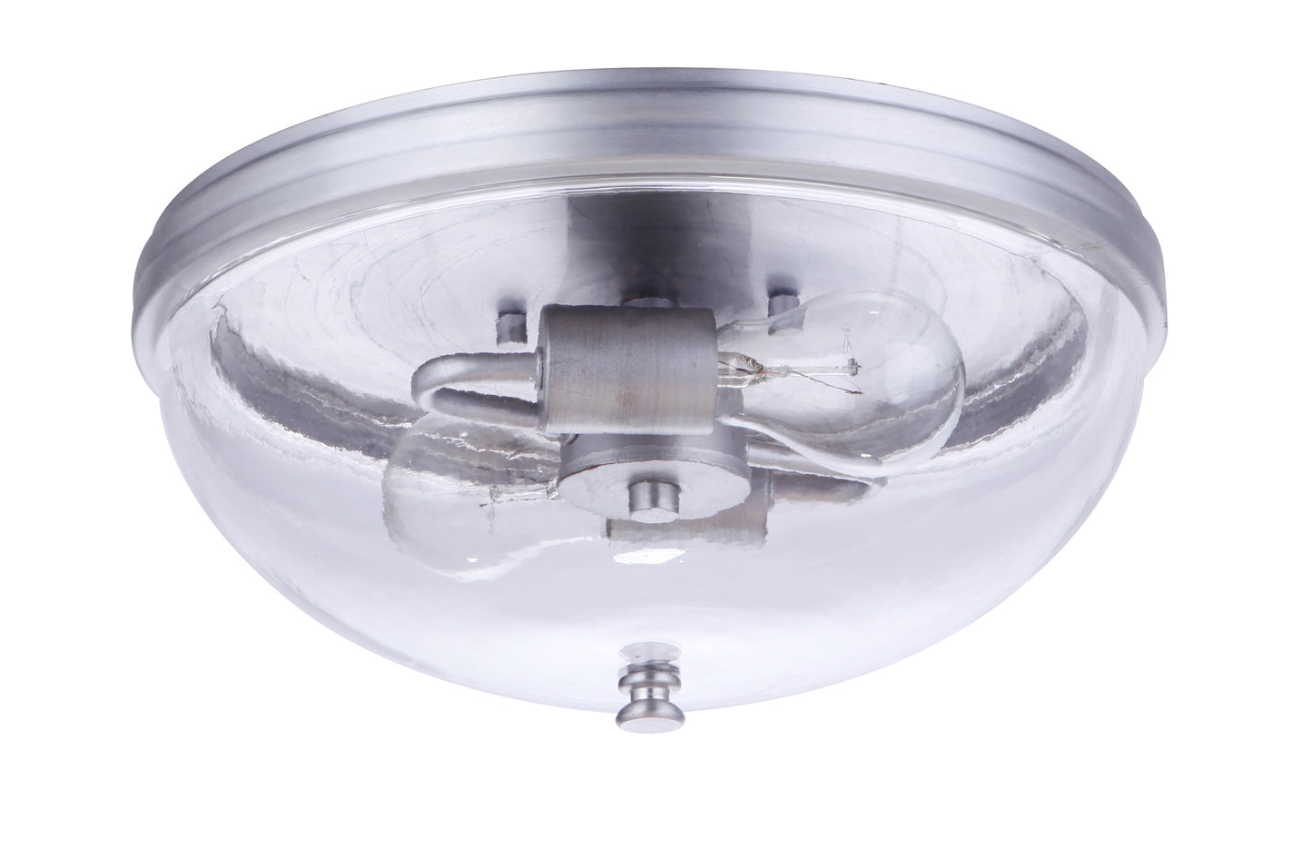 ZA3537-SA - Sivo 2 Light 13" Wide Flush Mount - Satin Aluminum