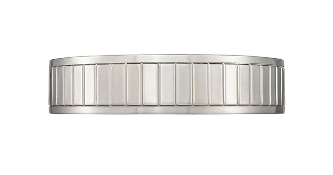 1005F12-BN-LED - Madison 1 Light Flush 12" Mount - Brushed Nickel