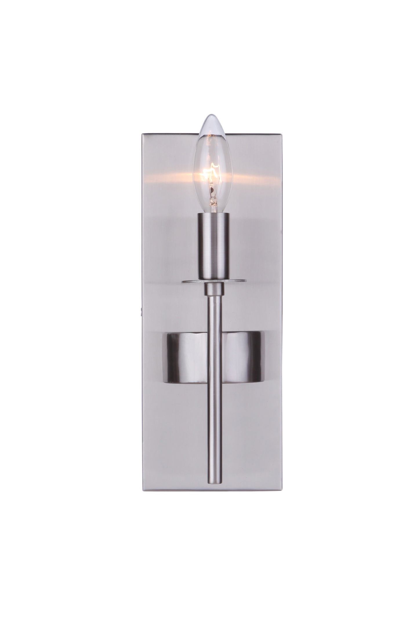 54361-BNK - Larrson 1 Light 11" High Wall Sconce - Brushed Nickel