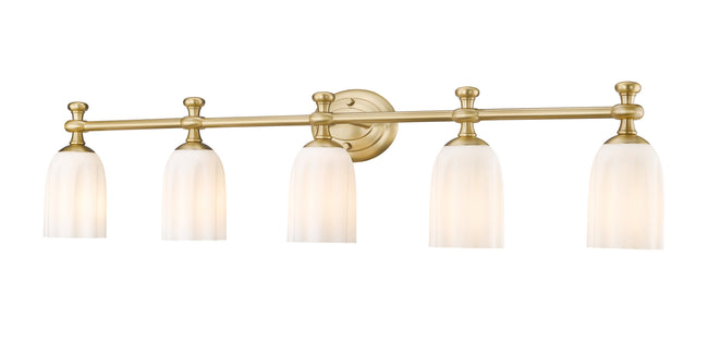 1102-5V-MGLD - Orion 5 Light 40" Vanity - Modern Gold