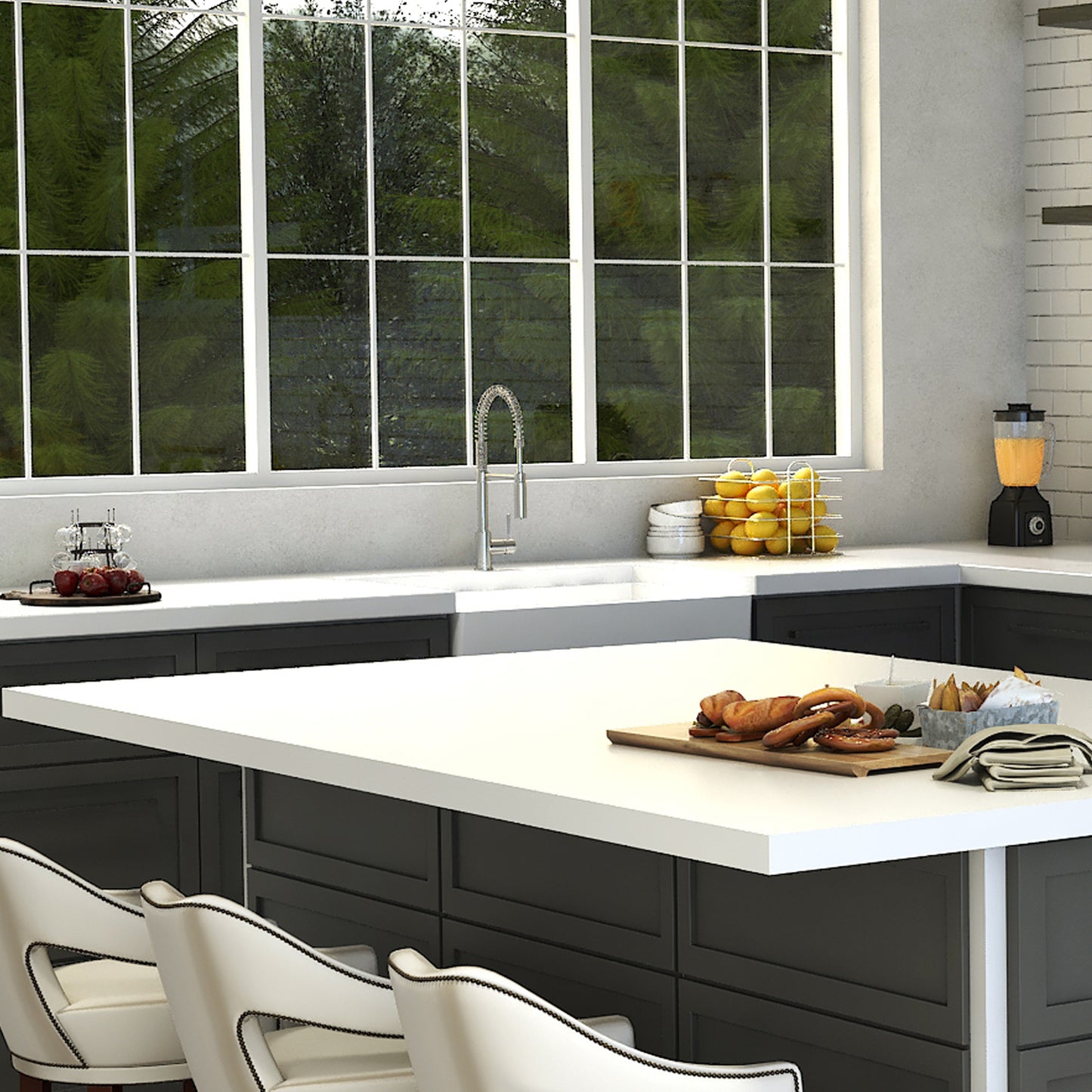 SRA-KF-CH - Sierra Kitchen Faucet in Chrome