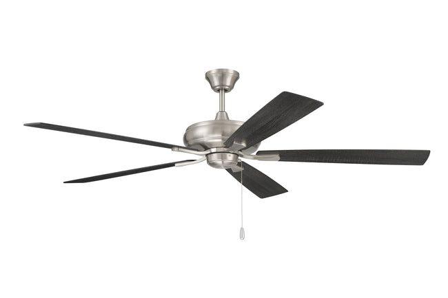 ECF60BNK5-BNGW - Eos 60" 5-blade ceiling fan with no light kit 60" 5 Blade Ceiling Fan with Light Kit - Brushed Nickel