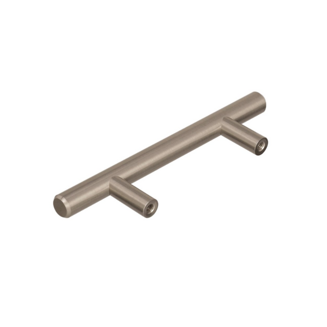 BP19010CSG9-5PACK - Bar Pull - 3" Center-to-Center Bar Cabinet Pull - Sterling Nickel