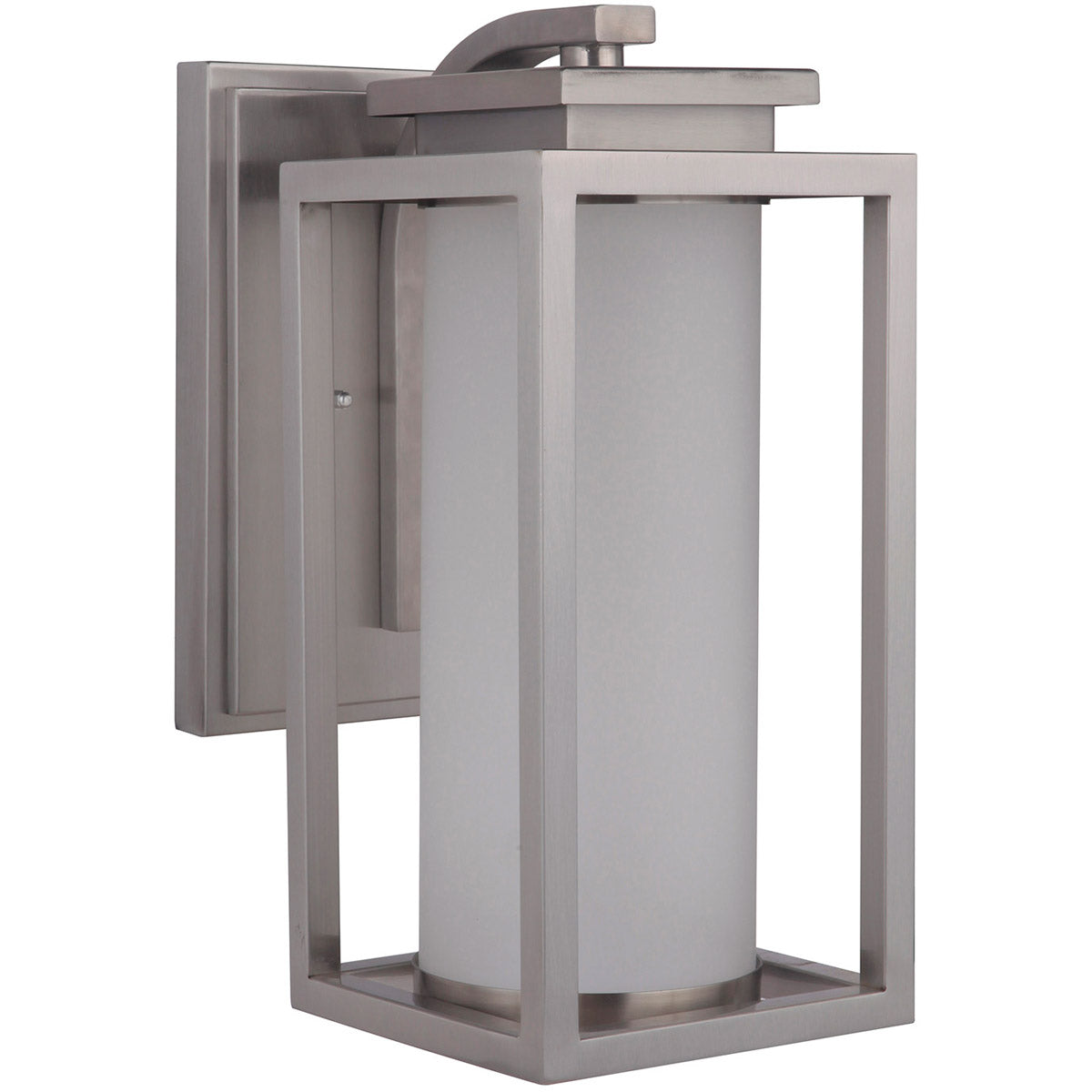 ZA1314-SS-LED - Vailridge 1 Light 16" High Outdoor Wall Lantern - Stainless Steel