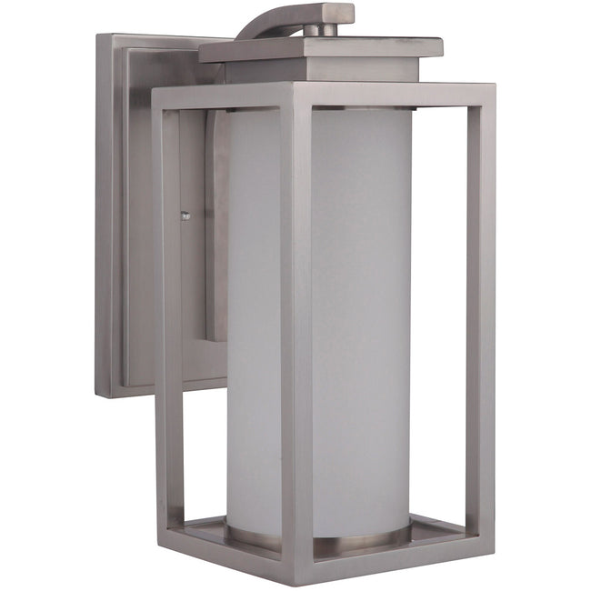 ZA1314-SS-LED - Vailridge 1 Light 16" High Outdoor Wall Lantern - Stainless Steel