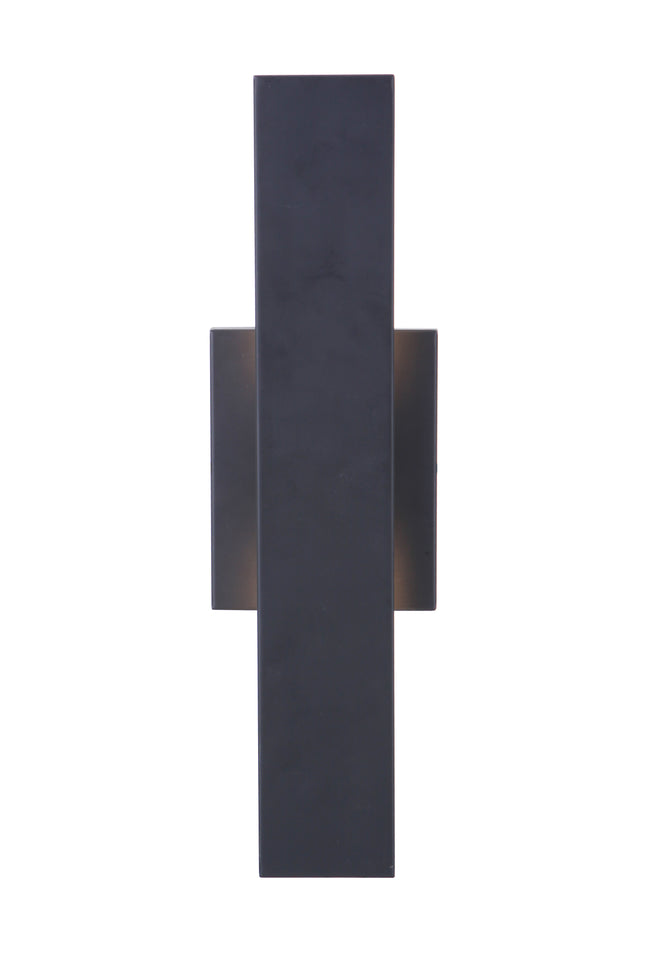ZA2600-MN-LED - Rens 1 Light 16" High Outdoor Wall Lantern - Midnight