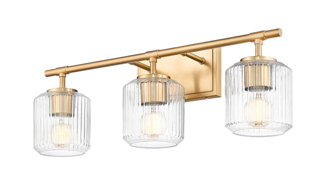 7515-3V-MGLD - Landon 3 Light 24" Vanity - Modern Gold