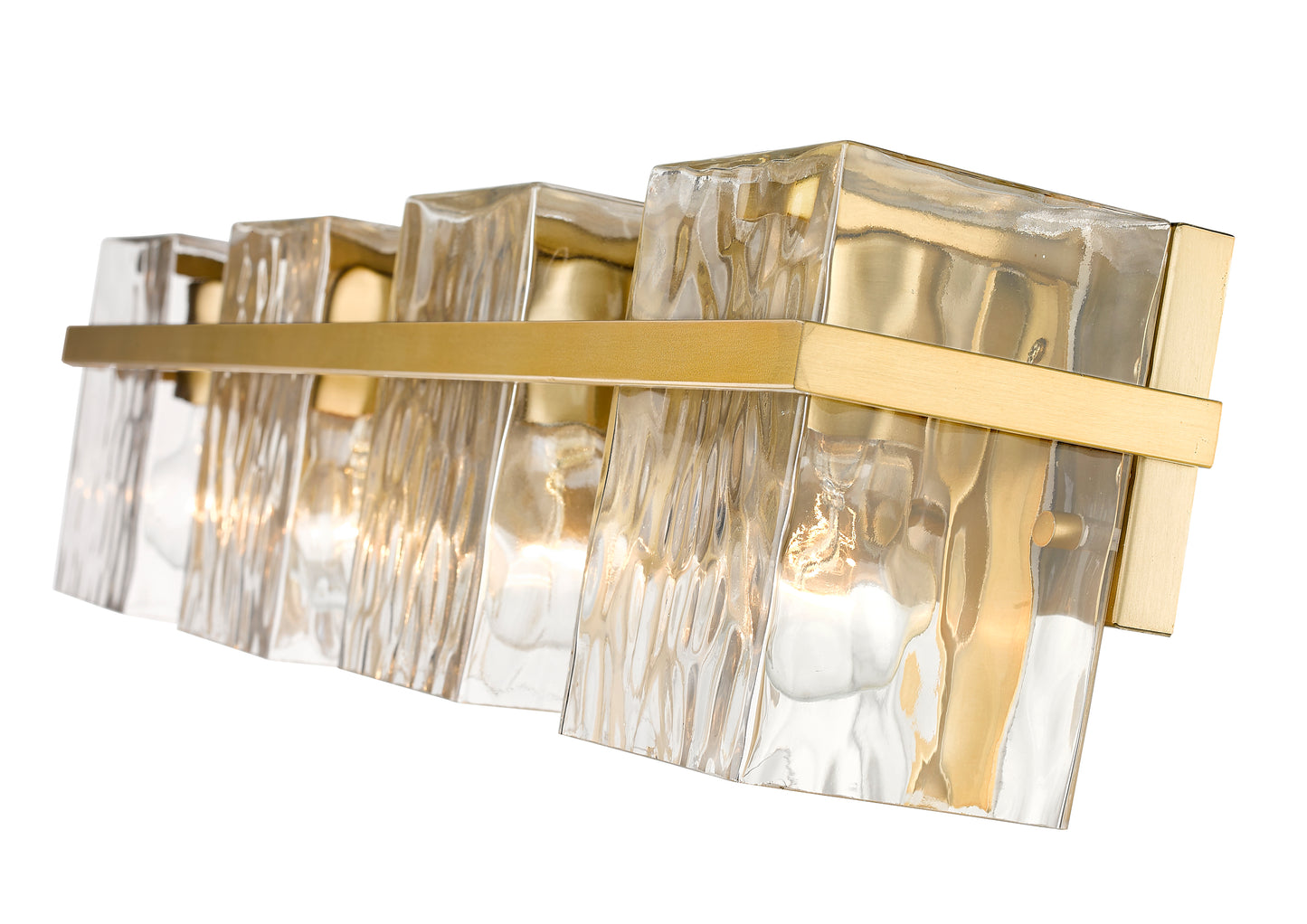 1938-4V-MGLD - Bennington 4 Light 29" Vanity - Modern Gold