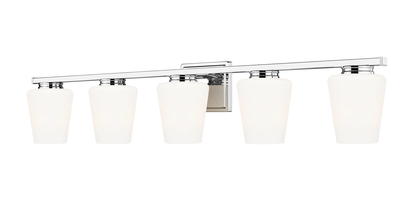 7703-5V-CH - Nextra 5 Light 42" Vanity - Chrome