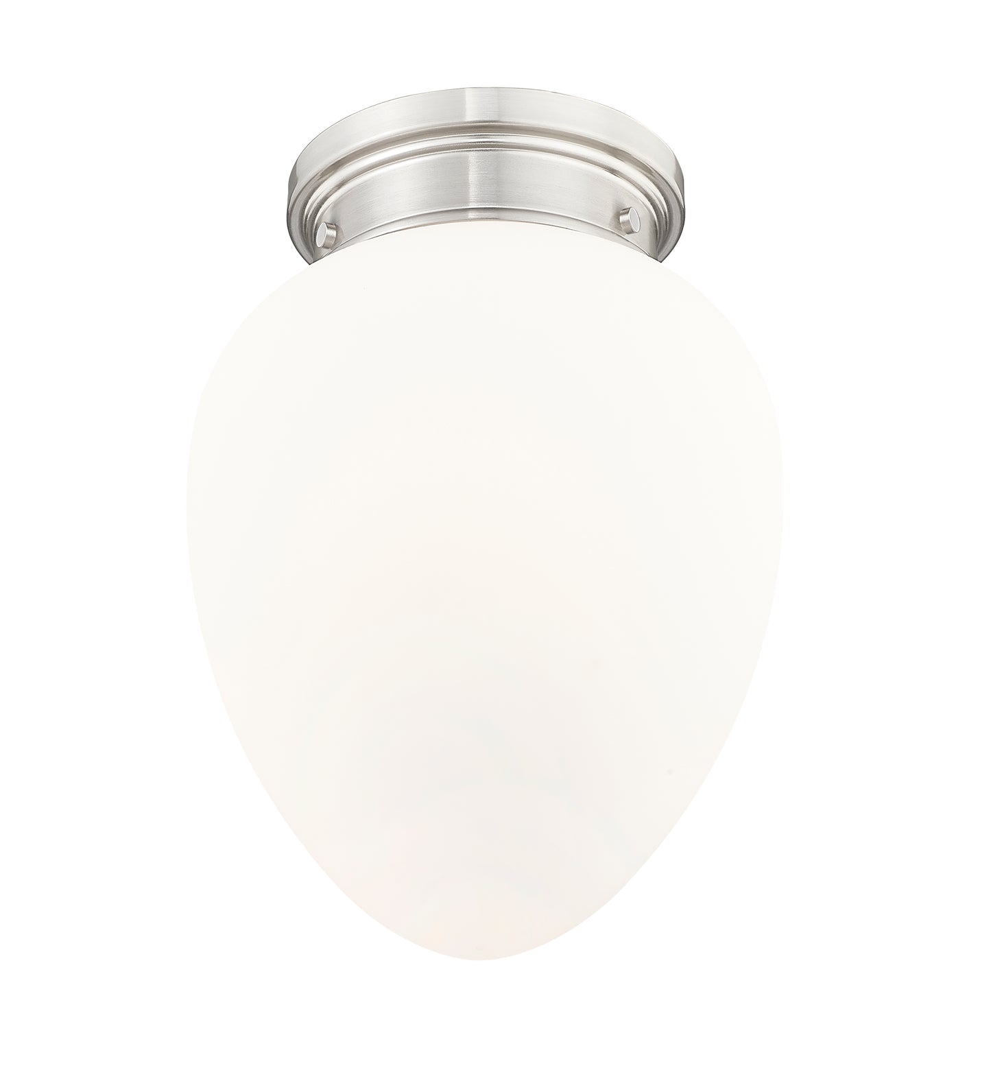 1945F9-BN - Gideon 1 Light Flush 10" Mount - Brushed Nickel