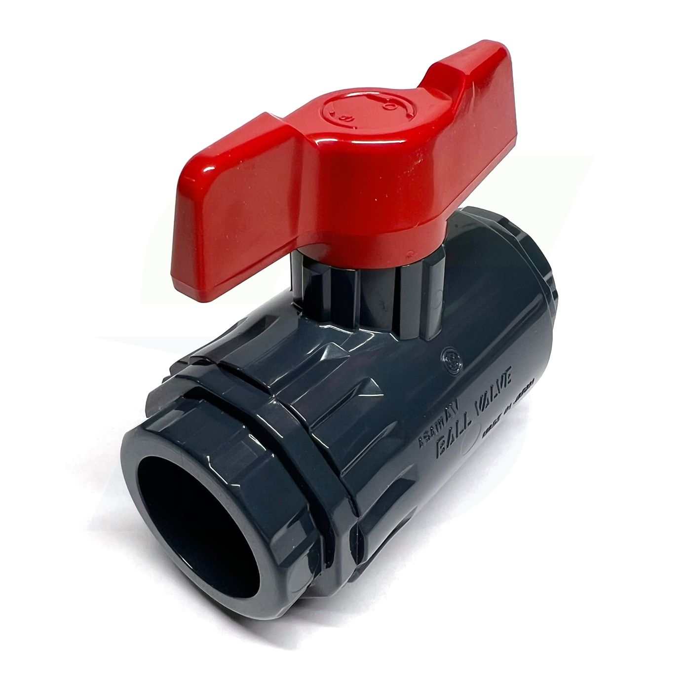 161070020 - 2" Omni In-line Compact Ball Valve - PVC, Socket, EPDM Seal