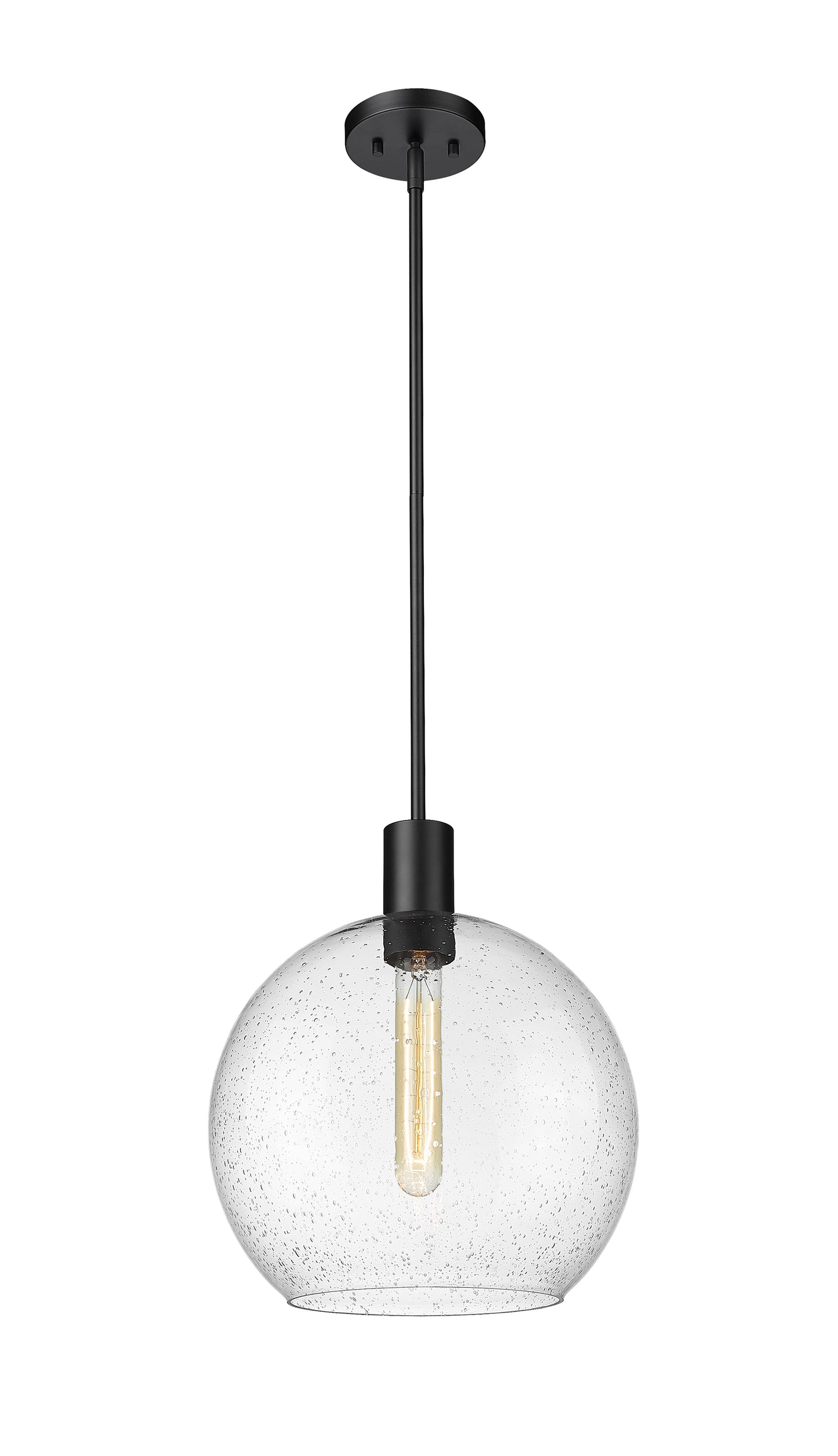 7501P14-MB - Margo 1 Light 14" Pendant - Matte Black