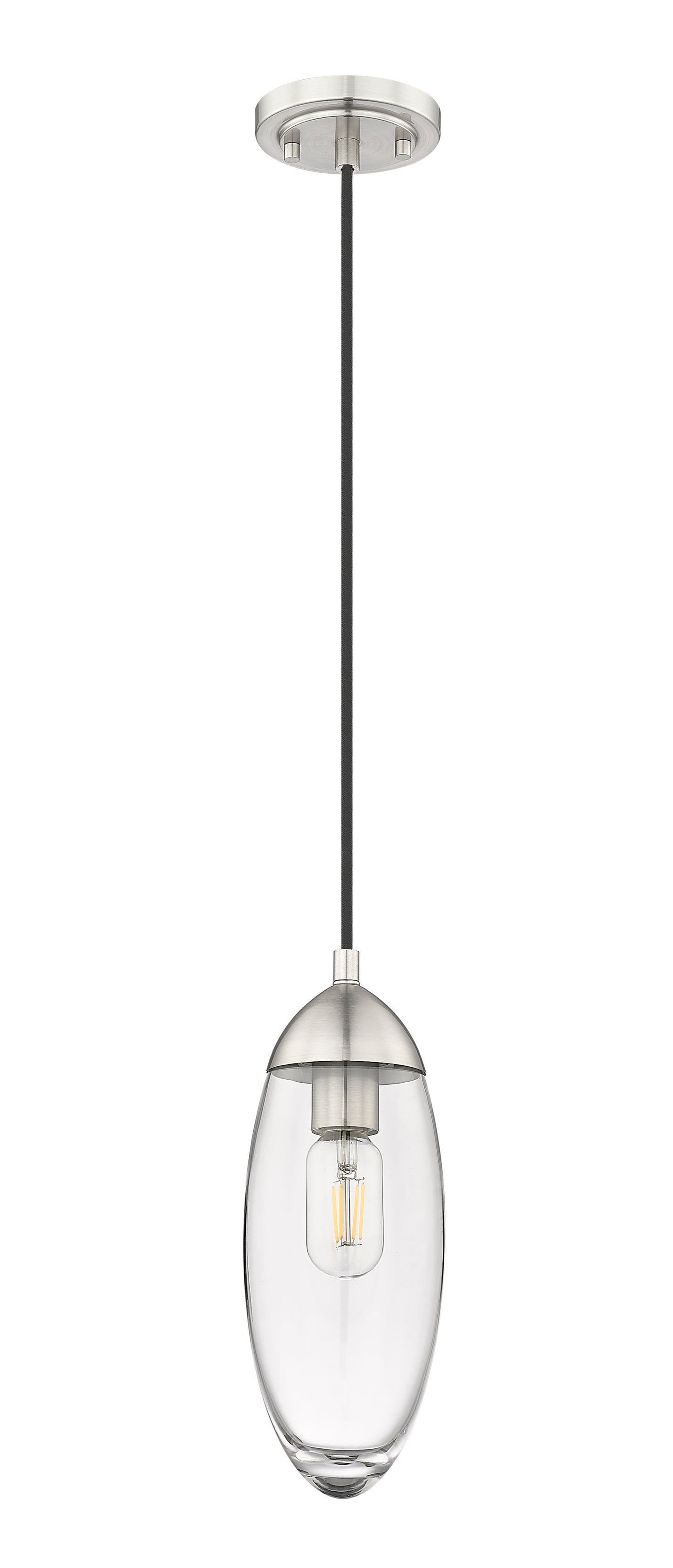 651P-BN - Arden 1 Light 4" Pendant - Brushed Nickel