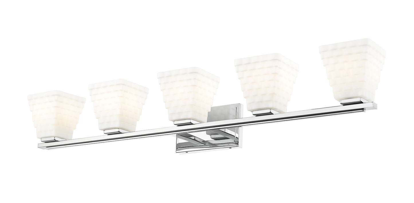 7514-5V-CH - Annalise 5 Light 42" Vanity - Chrome